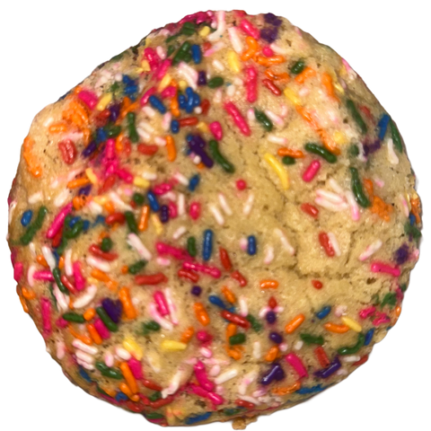 Sugar Rainbow Sprinkle Cookie