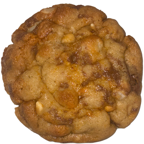 Butterfinger Macadamia Cookie