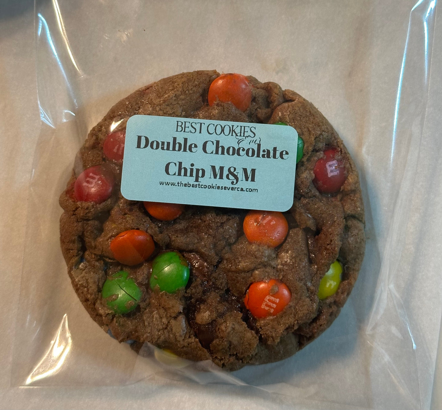 Double Chocolate Chip M&M Cookie